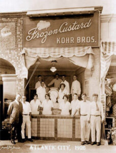 Kohr Brothers Frozen Custard, Atlantic City, N.J. - 1926 Kohr Brothers Frozen Custard, Atlantic City, N.J. - 1926