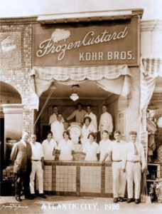 Kohr Brothers Frozen Custard, Atlantic City NJ, 1926